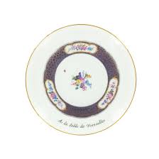 Department of agriculture (usda)'s myplate. Dessert Plate At The Table In Versailles Boutiques De Musees