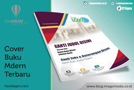 Download Desain Cover Buku Corel Draw Modern Terbaru Imago Media Home Of Creativity