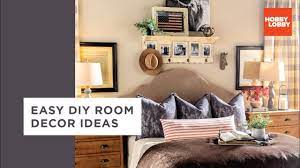 They have baskets in all shapes and sizes and i grabbed a few shallow ones to add as wall decor for my living room. Easy Diy Room Decor Ideas Industrial Traditional Hobby Lobby Youtube