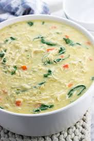 Learn how to make creamy chicken and rice soup. Creamy Chicken And Rice Soup With Spinach