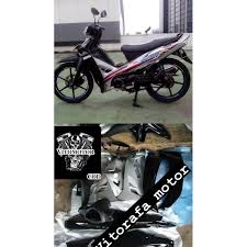 About me hi, i am mandy sabrume. Beli Cover Full Body Halus Yamaha Vega R New Hitam Silver Plus Striping Sticker Seetracker Indonesia