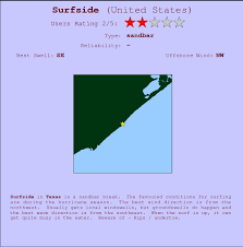 surfside surf forecast and surf reports texas usa