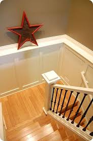 And the place smells like cat litter. 33 Shades Of Green Home Tour Downstairs And To The Bar Home Basement Stairs Basement Remodeling