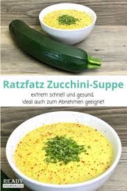 Ratzfatz Zucchini Suppe Rezept Zucchinisuppe Rezept Zucchinisuppe Suppen Rezept Vegetarisch