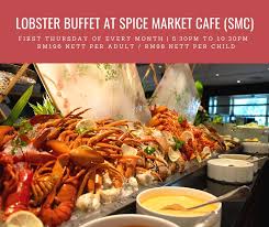 Treating guests with asian and thai dishes, thai cat is 300 metres away. Lobster Buffet At Smc On Shangri La Rasa Sayang Penang Facebook