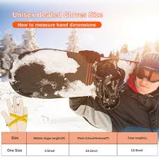 Measure around your hand, behind the knuckles, not including the thumb (see the photo below). Motorcycle Winter Electric Heated Gloves Rechargeable Battery Warm Hand Sport Us Ebay