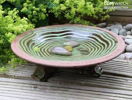 Create a birdwatching sanctuary in your own backyard with this pretty and unique birdbath! Echoes Bird Bath Nhbs Practical Conservation Equipment