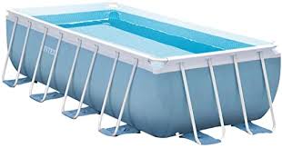 Intex Kit Piscine Prism Frame Rectangulaire 4 00 X 2 00 X 1 00 M Amazon Fr Jardin