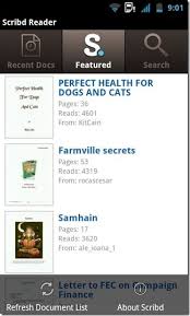 Scribd Reader Is The Official Scribd Document Explorer For Android Readers Document Sharing Android