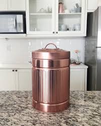 essa e a nossa lixeira de pia um dos primeiros itens cobre da casa depois dela a paixao pelo cobre so aumen lixeira cozinha lixeira para pia itens de cozinha