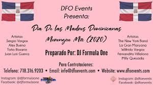 La historia cuenta que en. Merengue Mix Feliz Dia De Las Madres Dominicanas 2020 Mixed By Dj Formula One 05 31 2020 Youtube