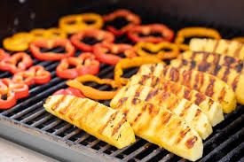 Baked brazilian pineapple recipe shows how to grill, air fry or oven bake fresh pineapple until caramelized in slices, rings, chunks, spears. Grilled Pineapple Salsa Hey Grill Hey