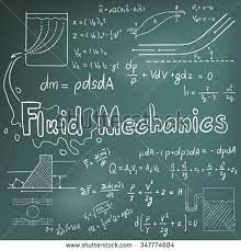 Mechanic Of Fluid Law Theory And Physics Mathematical Formula Equation Doodle Handwriting Icon In Blackboard Backgro Physics Mechanic Powerpoint Template Free