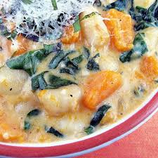 Creamy Gnocchi Butternut Squash And Spinach Food Recipes Squash Recipes
