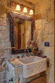 Ceramic or porcelain tile for shower 2021. Nice 29 Exquisite Stone Bathroom Design Rustic Bathrooms Tuscan Bathroom Rustic Bathroom Designs