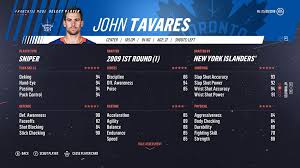 nhl 19 toronto maple leafs player ratings roster top