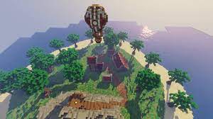 Here you have the prison spawn if you guys want to use it. Tropical Server Spawn 1 17 1 Free Minecraft Map