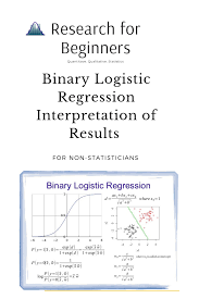 Binary Logistic Regression Interpretation Of Results For Non Statisticians Logistic Regression Regression Regression Analysis