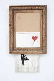 Buy and sell authentic banksy street art. Latest Banksy Artwork Love Is In The Bin Created Live At Auction Contemporary Art Sotheby S