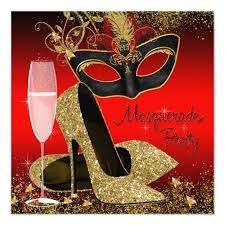 Birthday Red Black And Gold Party Decorations Red Black And Gold Masquerade Birthday Party Invitation Affiliate Masquerade Party Invitations Black And Gold Party Decorations Masquerade Party Decorations