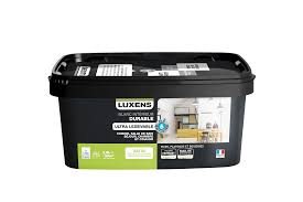 Assim como a dexter a. Peinture Mur Plafond Et Boiserie Interieur Luxens Blanc Durable Resistant Satin Leroy Merlin