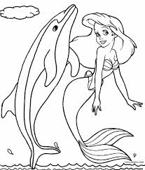 Hundreds of free spring coloring pages that will keep children busy for hours. Mermaid With Dolphin Coloring Pages Coloring Home