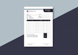 Elegant Minimalist Invoice Template Prem Premium Vector Freepik Vector Template Paper Office Table Invoice Template Templates Men Store