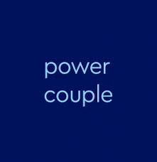 In a power couple, if one person is flawed, the other person makes up for their weaknesses in strength. Power Couple Meaning Examples Dictionary Com