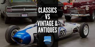 The difference between Classics, Vintage & Antique Cars