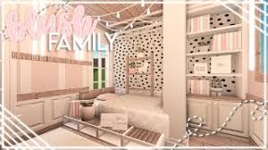 Bloxburg plant aesthetic bedroom 26k ideas to design your. Blush Family Home Bloxburg Speedbuild Nixilia Roblox Youtube