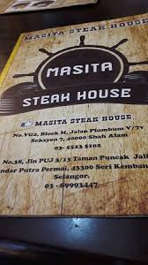 F.36, vista alam, jalan ikhtisas off jalan persiaran damai, seksyen 14, shah alam 40000. Window View Picture Of Masita Steak House Shah Alam Tripadvisor