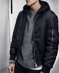 The Tyssen Bomber Jacket Embrace The Layered Look With The New Tyssen Bomber Jacket A Military Styled Jacket With A De Jackets Mens Outfits Bomber Jacket Men