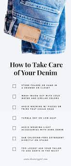 How To Take Care Of Your Denim | The Everygirl