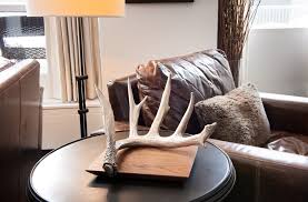 Antler furniture gallery with antique antler furnishings and cabin decor for sale. Antler Design Concepts