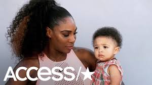 Serena williams filmed her morning skincare routine for instagram, with a little help from her adorable daughter with husband alexis ohanian, olympia. Serena Williams 1 Year Old Daughter Olympia Is Already A Speed Demon On The Tennis Court Access Youtube