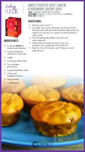 Optavia Sweet Potatoe Goat Cheese And Rosemary Quiche Cups Yummy Medifast Recipes Lean And Green Meals Lean Meals