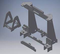 Anet A8 Acryl Frame By Smallartfly Thingiverse 3d Printing Diy 3d Printer 3d Printed Objects