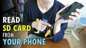 If you regularly use an android phone, you might also want to read our article about how to upgrade to android 4.0. How To Read Sd Card From Your Phone Via Usb Youtube