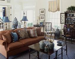 Blue As Porcelain Brown And Blue Living Room Brown Living Room Decor Tan Living Room