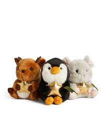 Harrods Christmas Friends Plush Toy Collection Harrods Us