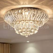 If you want your home or apartment to feel inviting, it needs to be well lit, no space of your. Contemporary Modern 38cm 57cm Round Flush Mount Crystal Ceiling Lights Hallway Balcony Aisle Entrance Dining Room Bedroom Living Room Lightingo Co Uk