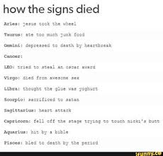 Cancers are ultra sensitive feelers and known to suffer from depression more than other signs. Cancers Just Dont Die Omg Yes Zodiac Star Signs Zodiac Signs Aquarius Zodiac Signs Gemini