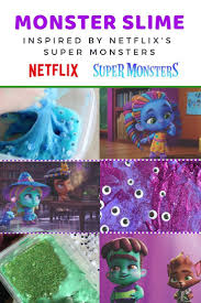 Check Out Monster Slime In Honor Of Netflix S Second Season Of Super Monsters S Craft Activities For Kids Monster Birthday Parties Autumn Activities For Kids