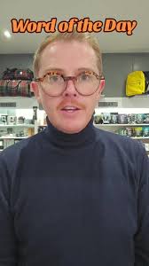 Word of the Day #words #wordoftheday #ginger #fyp #glasses #daily #ti...
