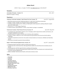 Veterinary assistant job description including job duties, education, training and certification. Veterinary Technician Assistant Resume Examples And Tips Zippia