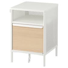 Coiffeuse ikea hemnes comment jai organisé mon coin makeup. Bekant Meubles De Rangement Avec Pieds Grillage Blanc 41x61 Cm Ikea