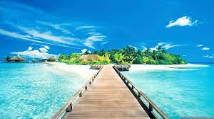 High Resolution Summer Hd Wallpaper Full Size Siwallpaperhd 10713 Island Wallpaper Beach Art Posters Beach Wallpaper