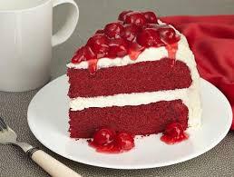 These green velvet cupcakes and green velvet cake are super simple to make from scratch, as red velvet cake is all the rage for valentine's day, so naturally st. Cheerful Cherry Red Velvet Cake Recipe Red Velvet Cake Red Velvet Cake Mix Cake