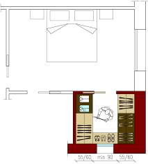 Una cabina ben organizzata può occupare anche meno di 2 mq. Dimensioni Della Cabina Armadio Architettura A Domicilio