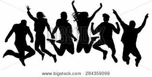 Free airplane wing powerpoint template. Jumping Friends Youth Vector Photo Free Trial Bigstock
